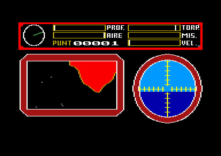 Captura de un juego para Amstrad CPC