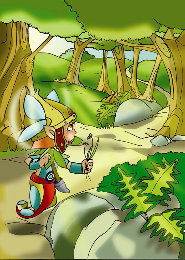 Lumae en el bosque